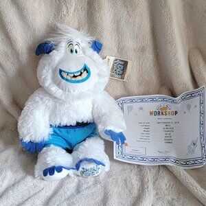 NWT 16" Build-A-Bear Workshop MIGO SMALLFOOT Yeti Abominable Snowman Plush